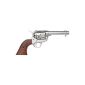 Denix decorative revolver COLT 1873 SAA, PEACEMAKER plated, (equipment)