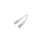 RJ45 cable, FTP (shielded), Cat.  6th, RIGHT, Grey - 5m (Accessory)