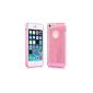 Shell / Case / Cover Sweet Pastel unbreakable silicone for iPhone4 / 4s, Assorted colors --Rose Pale (Electronics)