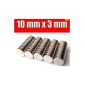 50 X Disc Neo Neodymium Rare Earth Magnets N42 Strong 10 mm x 3 mm Craft Models