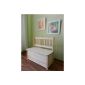Children Bench Wooden bench child seat bench Chest UNTREATED SOLID WOOD (Baby Product)