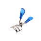 Eyelash curler with spare rubber for wonderful curved eyelashes, color blue (Misc.)