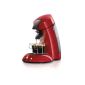 Philips - HD7810 / 91 - Coffee maker Senseo Classic - 1450 W - Intense Red (Kitchen)