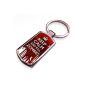 Keep Calm and Kill Zombies - metal keyring / keychain now even bloodier (Toys)