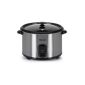 Tristar RK-6114 rice cooker 2.5 liters.  Stainless steel (houseware)