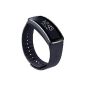 Samsung ETSR350BBEGWW Basic Strap Bracelet for Samsung Galaxy Gear Fit black (Accessories)