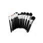 15PCS Makeup Brushes Cosmetic XCSOURCE® Set Kit Tool Face Powder Foundation Shade MT165 (Electronics)
