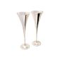 Arthur Price Present Day Champagne Flutes Silver Plated Gift Box (Kitchen)