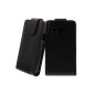 Slim Pocket Flipcase Black for Samsung Galaxy Xcover GT-S5690 Mobile Phone Case Cover Case Cover Display protection Secure (Electronics)
