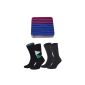 TOMMY HILFIGER Men Socks Classic + Check in gift box 4-pack (Textiles)