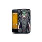Headcase Designs Elephant Aztec Animal Faces Protective Snap-on Hard Back Case Cover for LG Nexus 4 E960 (Wireless Phone Accessory)