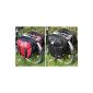Red Loon - Double Bike Bag for -Water rack - Color: red / black or black - manufactured based on an ultra-resistant material (Miscellaneous)