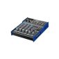 Pronomic M-602FX Live / Studio Mixer Digital 24bit Multi Effects Processor (2 mono-channels XLR / TRS, 2 stereo channels, 3-band EQ, 48V phantom power) (Electronics)