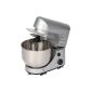 Multifunction Food Processor - silver - steel container: 4 L - splash guards - 600W (1000W max.) - With accessories