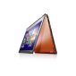 Lenovo Yoga 2 Pro 33.8 cm (13.3-inch qHD IPS) Convertible Ultrabook (Intel Core i5 4200U, 2.6GHz, 8GB RAM, 256GB SSD, Touchscreen, Win 8.1) clementine orange (Personal Computers)