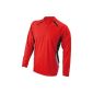 James & Nicholson Running Man Long Sleeve T-Shirt (Sports Apparel)