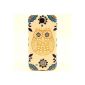 JIAXIUFEN TPU Case - Samsung Galaxy S4 Mini Silicone Case Cover Protector (NOT compatible with S4) -Owl (Electronics)