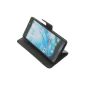 Bag for Wiko Getaway BookStyle Stand Cover Book Black (Electronics)