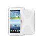 Case Soft Silicone Case SAMSUNG GALAXY Tab 10.1 3 2014 X-Style Transparent incl.  Stylus and Screen Protector Touchpen (Electronics)