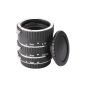 Game-tubes extensions Autofocus Macro lens macro extension rings for Canon EOS EF Game 1DX 5D Mark 5D2 5D3 7D 70D 60D 700D 6D 650D 1100D 1000D 600D 50D 40D 30D 550D 500D 350D 400D 450D 30D 10D DC373 (Electronics)