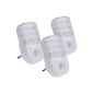 Night light with motion detector and brightness - white LEDs - automatic triggering - VARIOUS AMOUNTS CHOICE (Baby Care)