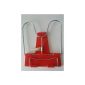 Reading stand bookstand bookend metal Toppoint color, color: red (Office supplies & stationery)