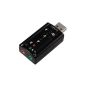 LogiLink USB soundcard with Virtual 7.1 sound effects (optional)