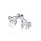 Vaquetas Ladies Charmohrstecker 925 sterling silver horse Ch O4116S (jewelry)