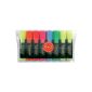 Faber-Castell 154 862 - highlighter TEXTLINER 48 Promo; 1 - 5 mm, 8 case, contents: 3x yellow, 1 each green, orange, pink, blue, red (Office supplies & stationery)
