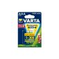 Varta AAA Rechargeable Batteries x 2 1000 mAh (Health and Beauty)