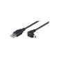 Wentronic 5 pin USB cable (A male to B-mini plug) 1,8m