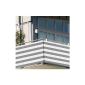 10x0,9m balcony blinds windbreak breathable model ELECSA 362 (Garden & Outdoors)