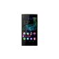 Wiko Ridge Fab Smartphone Unlocked 4G (Screen: 5.5 inches - 16 GB - Dual SIM - Android 4.4 KitKat) Black / Clementine (Electronics)
