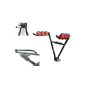 Zoozio universal Bike carrier for 3 bikes on tow ball attachment (Miscellaneous)