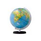 Beautiful, illuminated, cheaper Children globe with eerily unstable stand feet