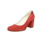 Bright red (orange) shoes for high instep suitable, but ...