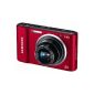 Samsung ST66 Digital 16.1 Mpix Photo Red (Electronics)