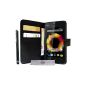 Case Cover Luxury Wallet Wiko Goa and 3 + PEN FILM OFFERED !!  (Electronic devices)