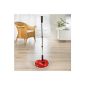 HOBERG Spin Master, battery-powered floor cleaners, Red (Kitchen)