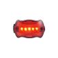 5 LED bicycle taillight with 7 different light modes Lamp