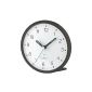 Analog radio-alarm clock TFA 60.1506.20 titan Silent Sweep Clockwork