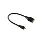 Hama USB 2.0 adapter cable (micro B male to A-female) (Accessories)