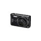 Nikon Coolpix S6900 Digital Camera (16 Megapixel, 7.5 cm (3 inch) display, 12x opt. Zoom, WiFi, microUSB) (Electronics)