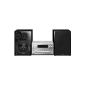 Panasonic SC-PMX9DBEGS Micro System (120 watts RMS, DLNA, Airplay, Bluetooth, Apple iPhone 5 dock, DAB +, USB, AUX) Silver (Electronics)