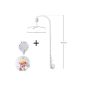 Patuoxun® baby musical mobile holder / mobile holder new musical version height 86 CM allowed to make longer dolls + additional mobile music box with 12 songs, ideal item for unique musical mobile DIY baby (doll not included ) (Wireless Phone Accessory)