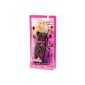 Mattel - Barbie Fashionista Habit with accessories - Robe Leopard (Miscellaneous)
