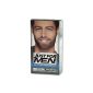 Just For Men Brush-care-in-Color Gel for Beard, Mustache, Black Brown (Personal Care)