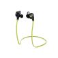Mpow® Swift Bluetooth 4.0 Wireless Sweat Catcher Sport Stereo In-ear headphones with APTX technology and microphone of the handsfree function for iPhone 6 6 Plus 5S 5C 5 4S iPad, Samsung Galaxy S4 S3 Note 3 and other mobile phone (electronic)