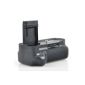 Invero - Power Grip for Canon EOS 1100D, EOS Rebel T3 Digital SLR Camera + 6x replacement LP-E10 battery (Electronics)