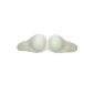 Push Up Bra Strapless Bügellos - side fixing cotton black / beige Cup ABCD - freely selectable (B cup = B70 B75 B80 C65, skin color)